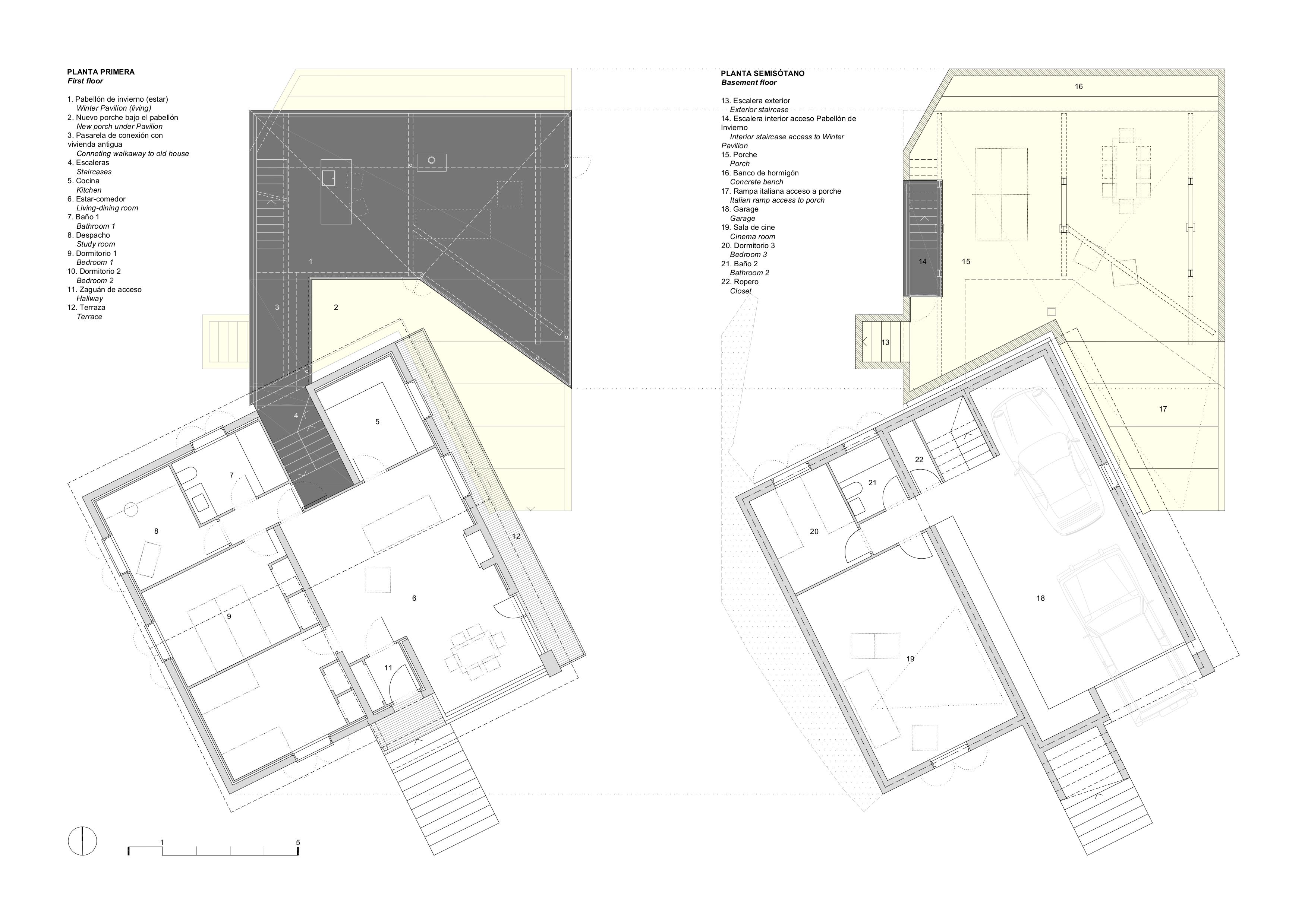 Winter Pavilion floor plan