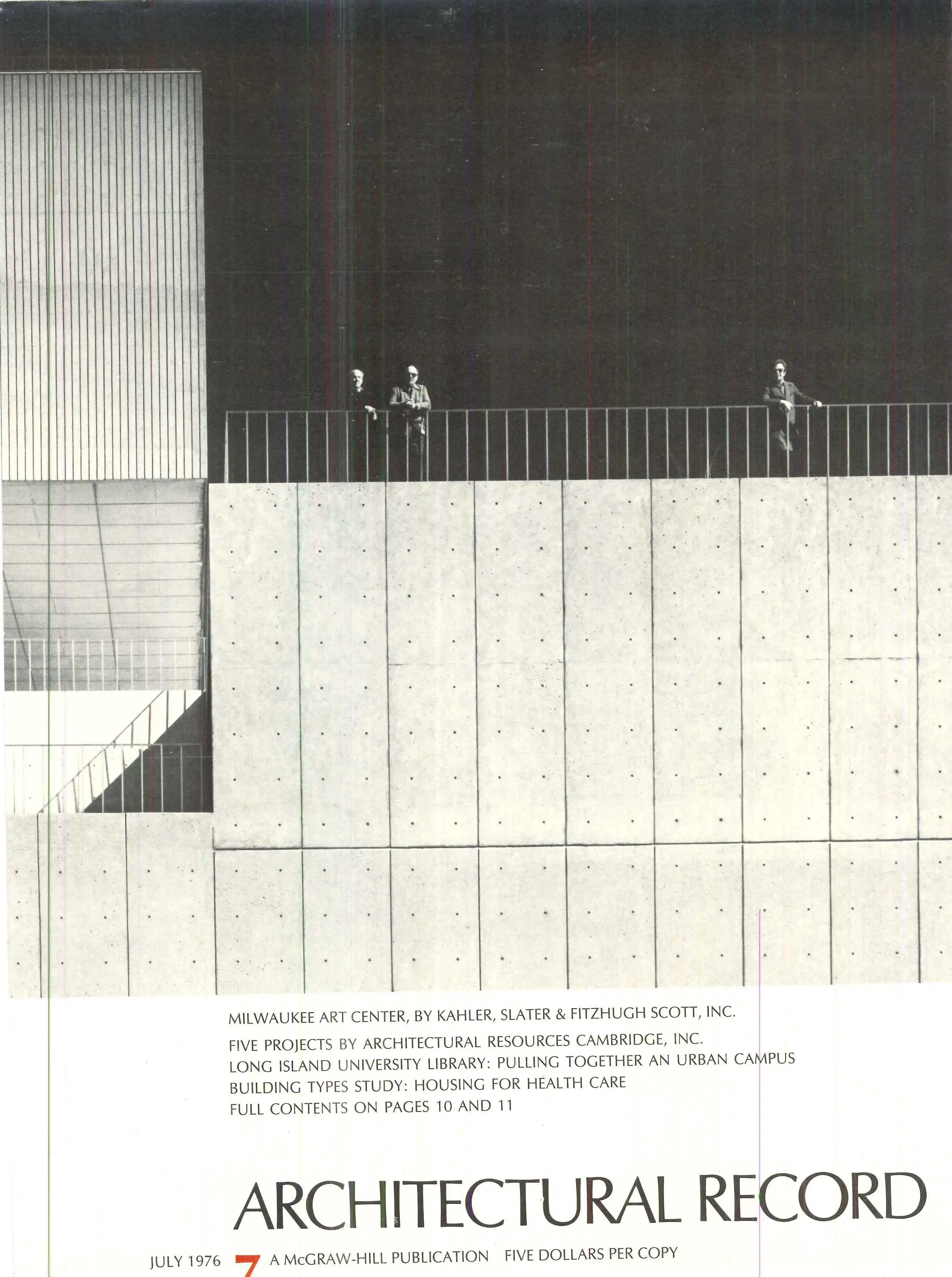 The Goldberg Effect, Architectural Record July 1976