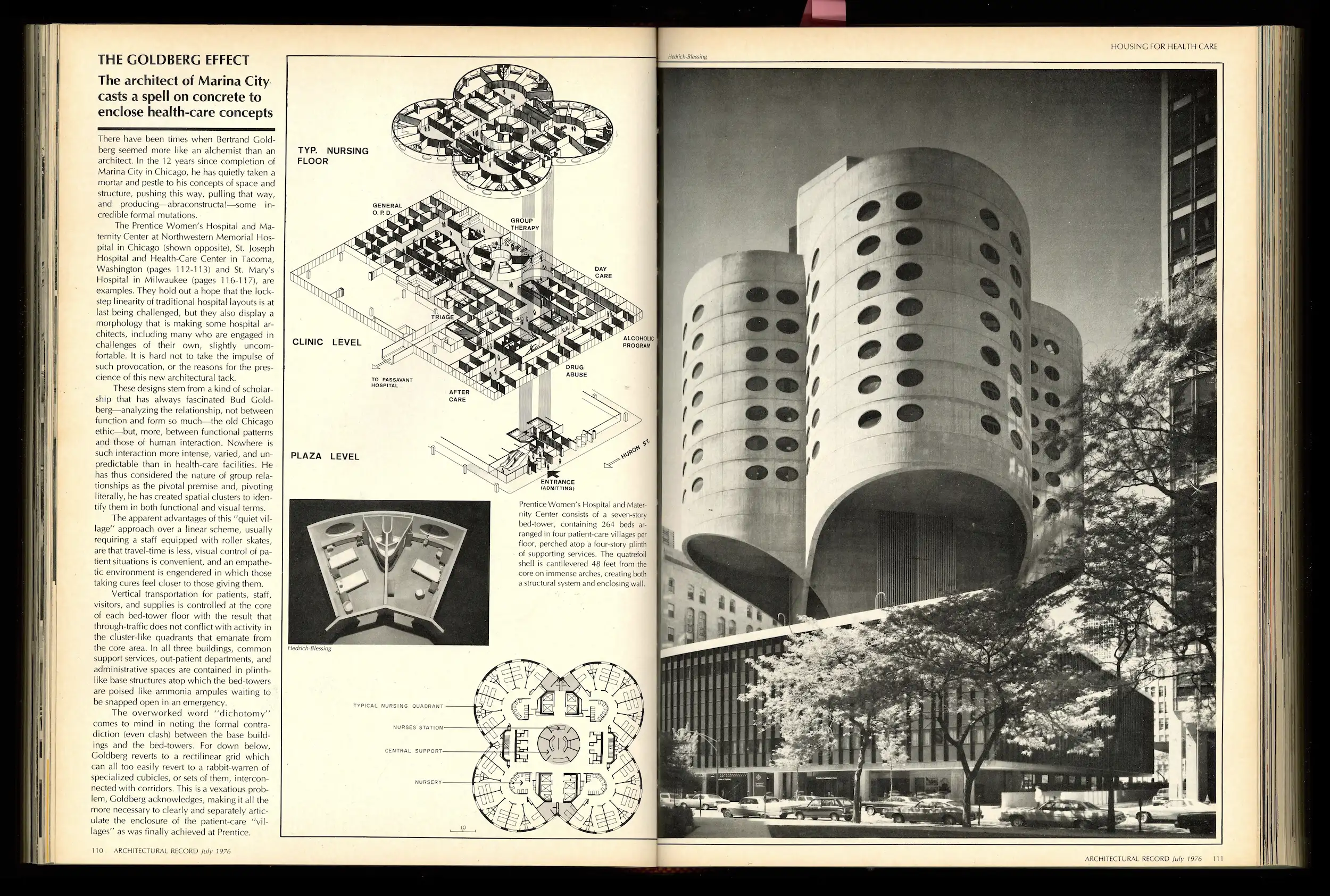 The Goldberg Effect, Architectural Record July 1976