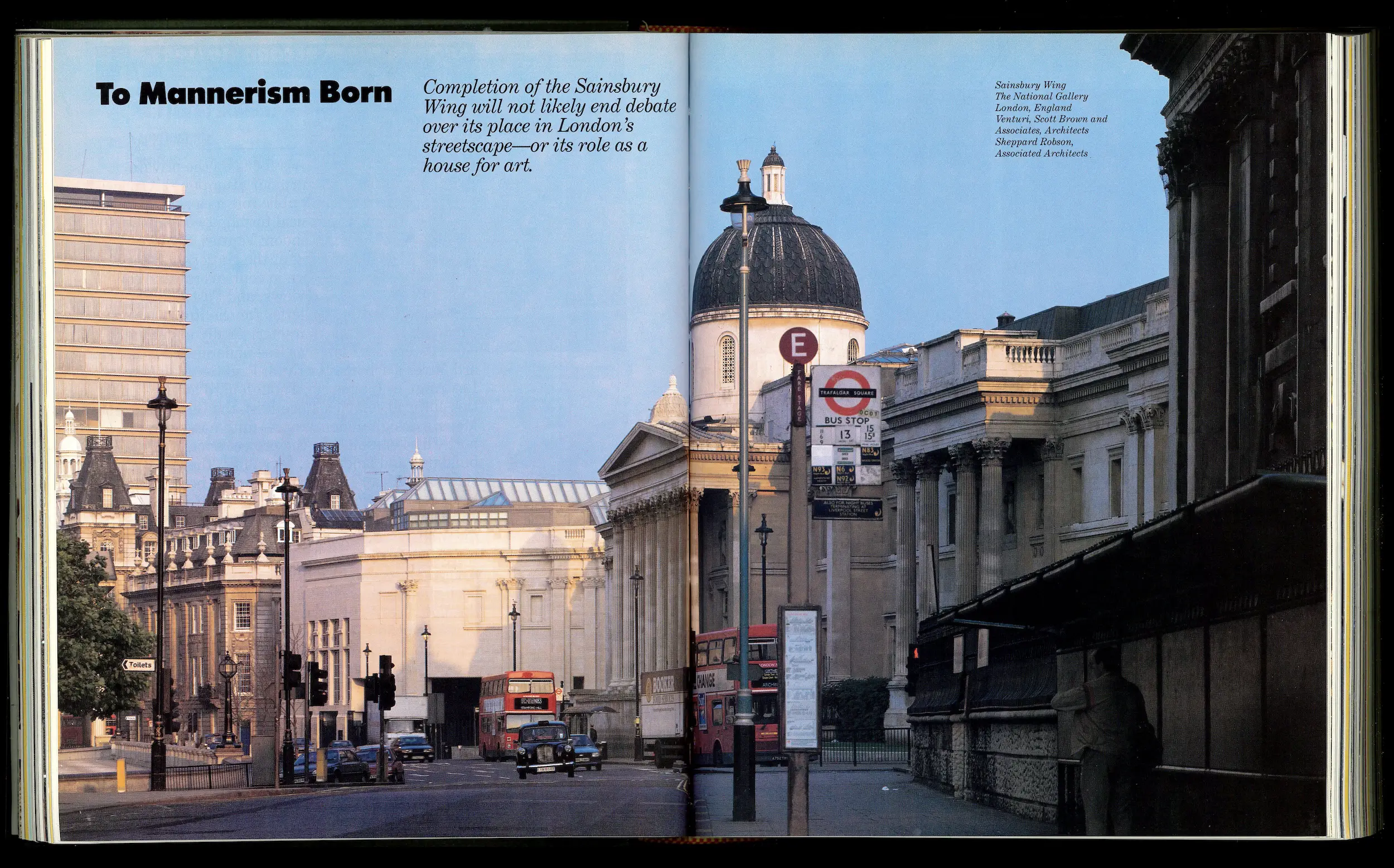 from the architectural record archives, sainsbury wing.