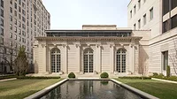 View from 70th Street Garden, the Frick Collection, New York