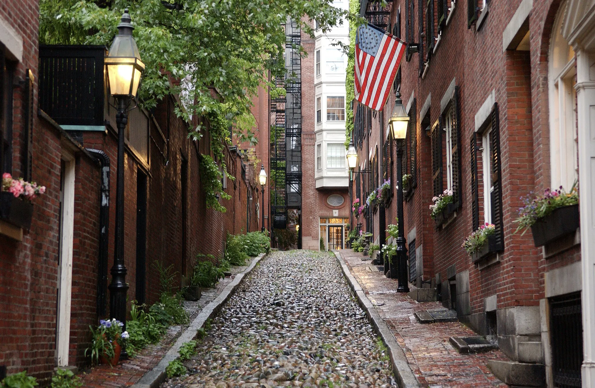 Beacon Hill, Boston.