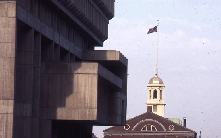 boston city hall.