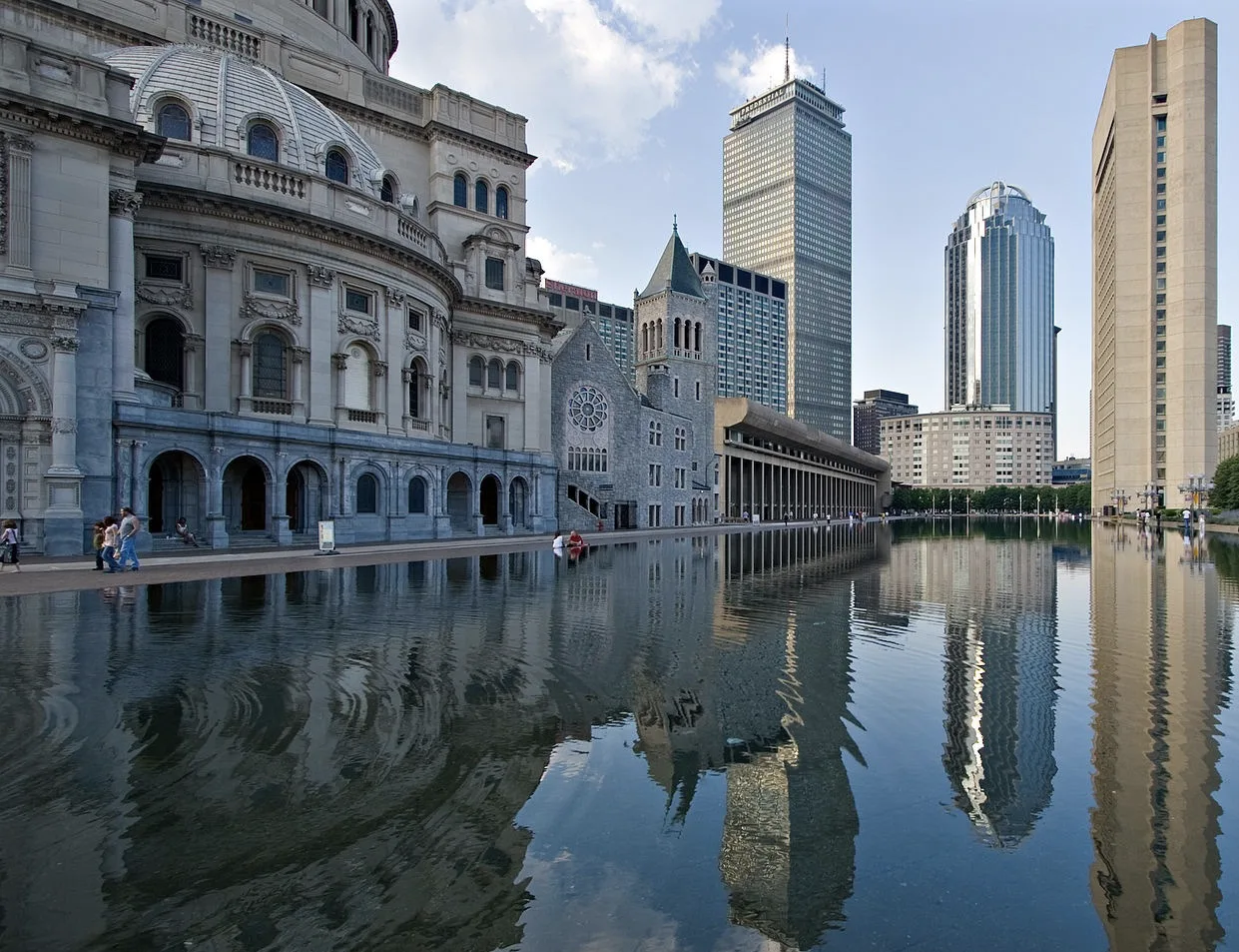 christian science center and prudential center.