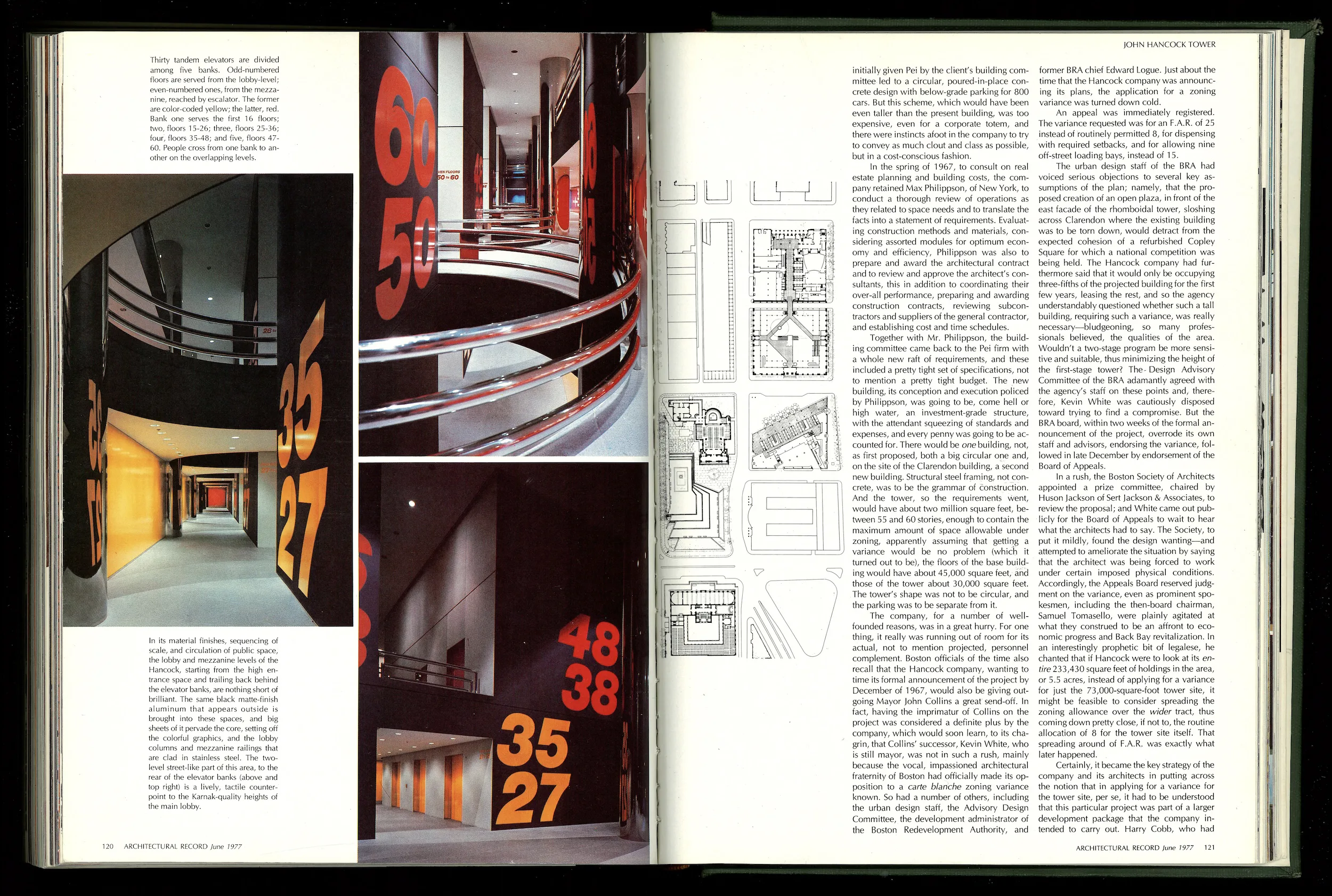 John Hancock Tower, Record 7.1977.
