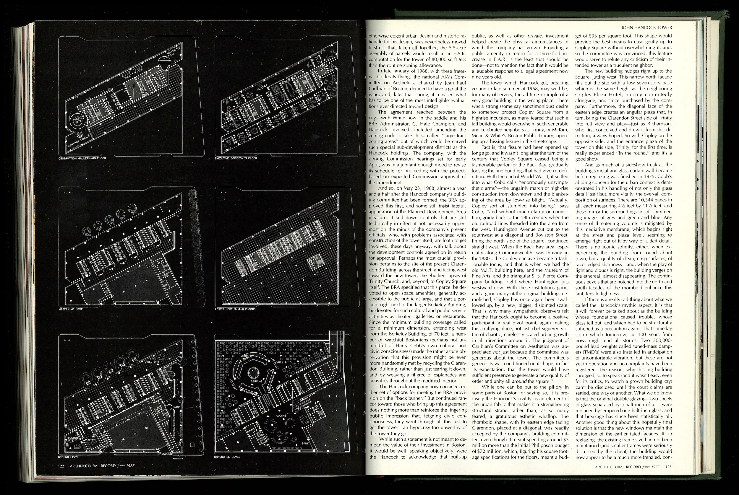 John Hancock Tower, Record 7.1977.