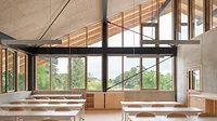 Groupe Scolaire Saint-Exupéry in Gradignan, France, by Fagart Fontana and Ateliers Mathieu Laporte. 
