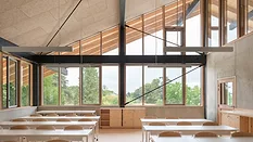 Groupe Scolaire Saint-Exupéry in Gradignan, France, by Fagart Fontana and Ateliers Mathieu Laporte. 