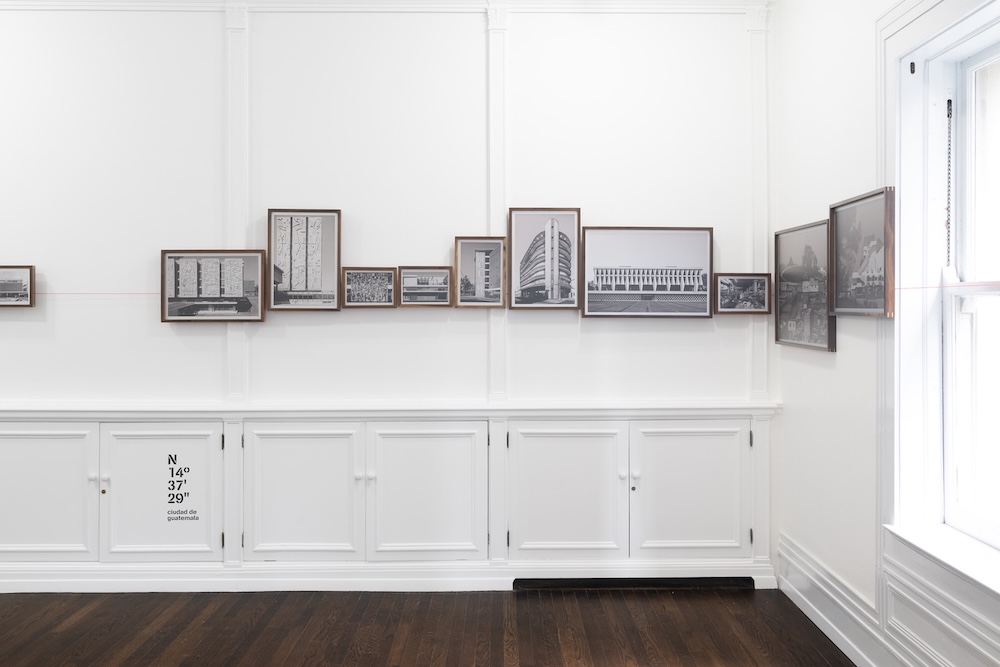 Installation view of Latinitudes