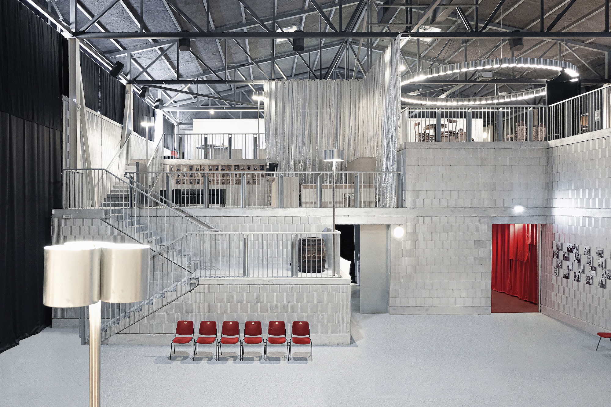Temporary Spaces for Slovenian National Theatre Drama