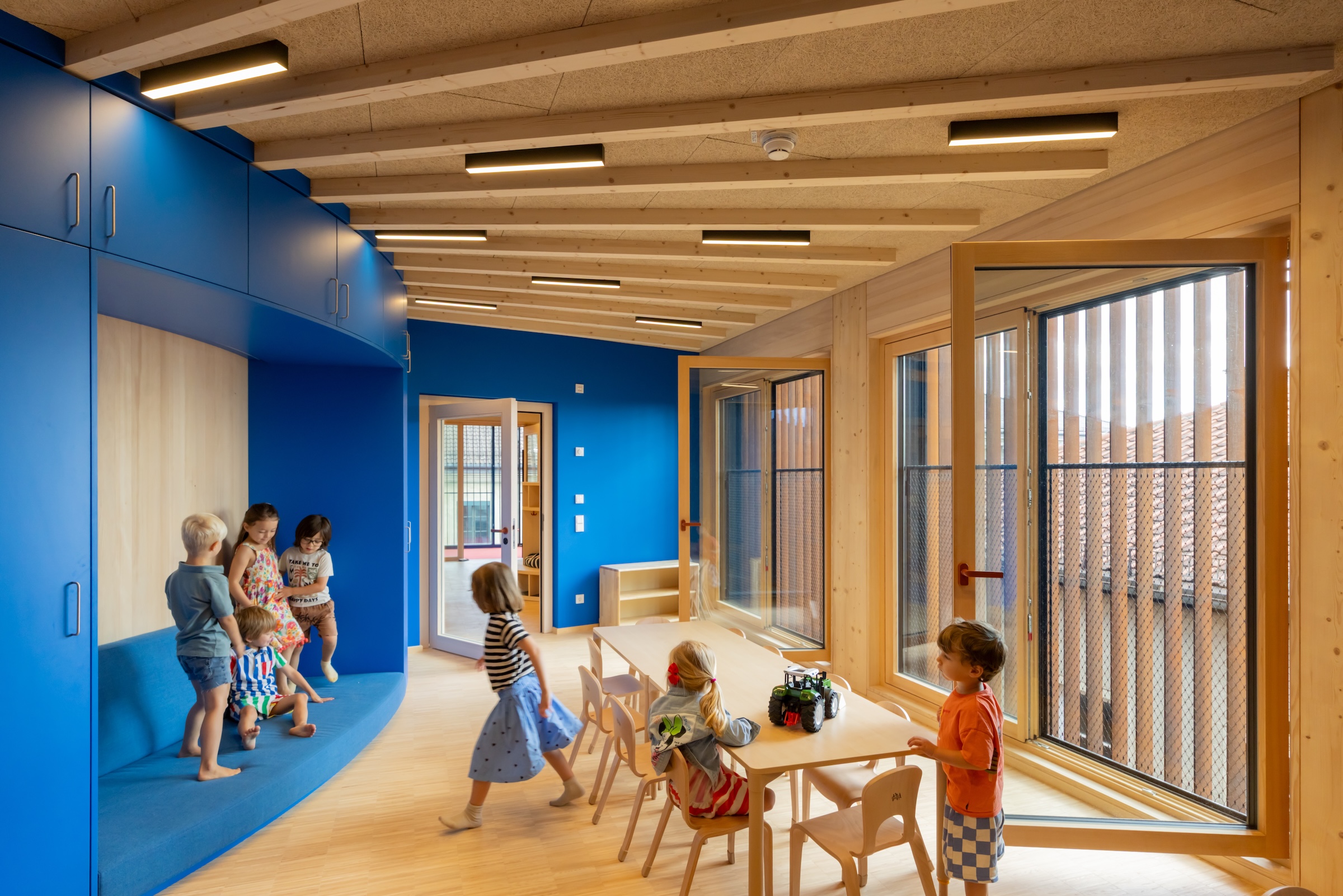 Image of daycare center, at the Technical University of Munich.