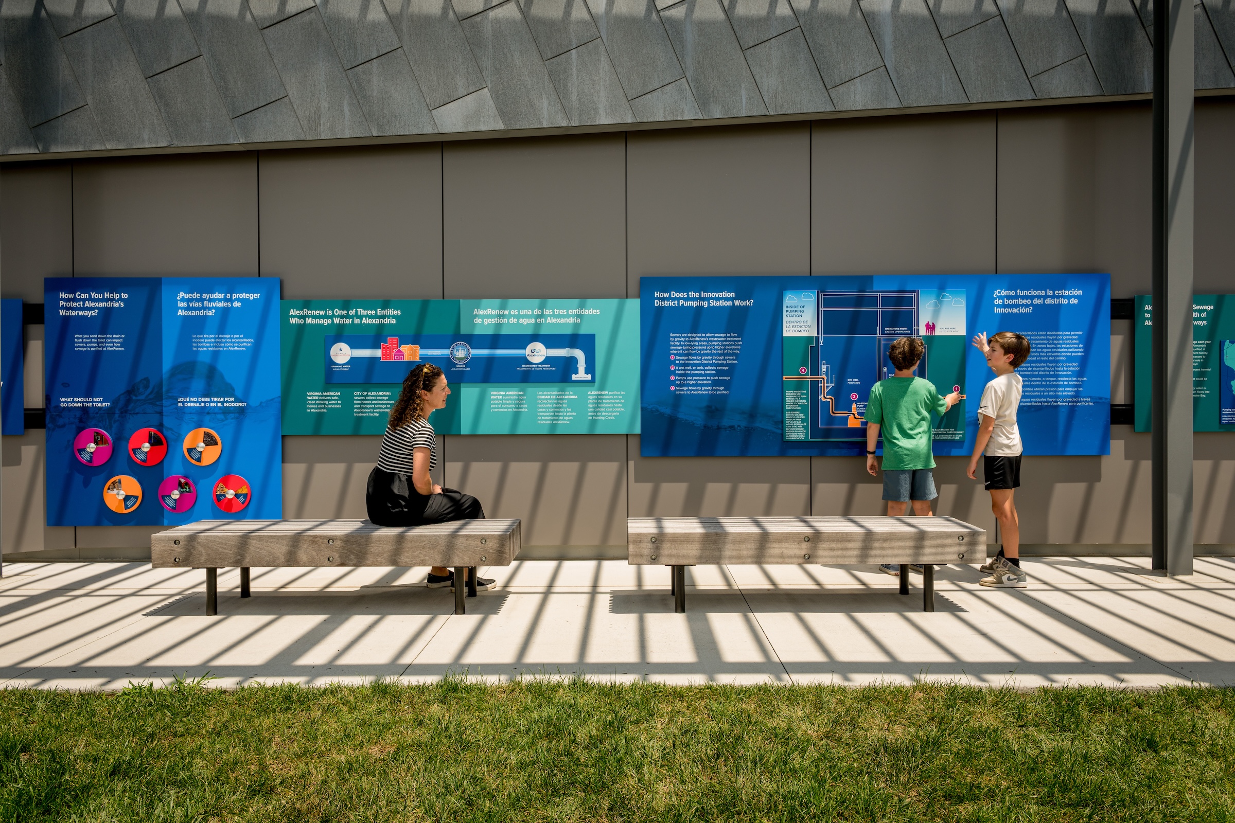 Exterior image of Innovation District Pump Station