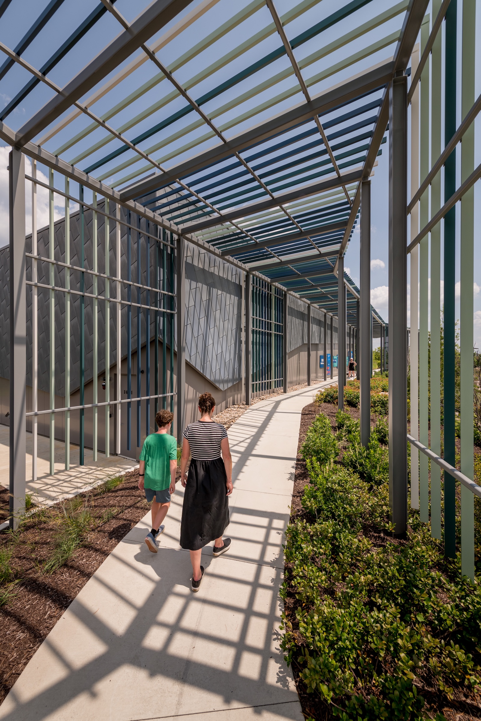 Image of Innovation District Pump Station trellis