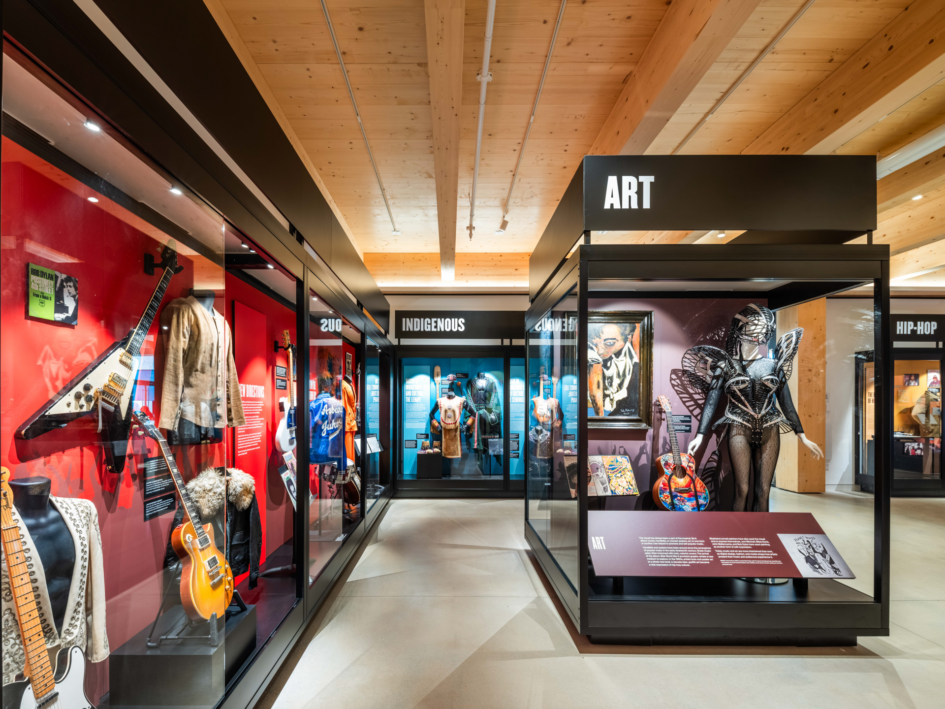 Image of Springsteen Center for American Music exhibition.