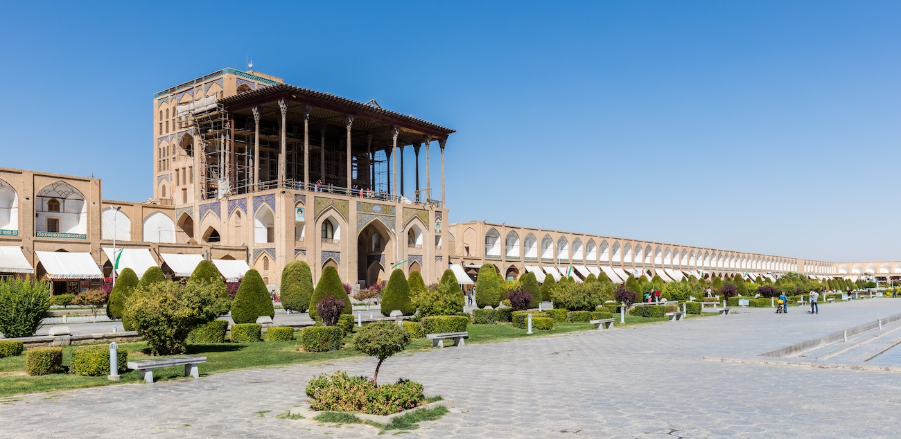 Ali Qapu Palace in Isfahan, Iran