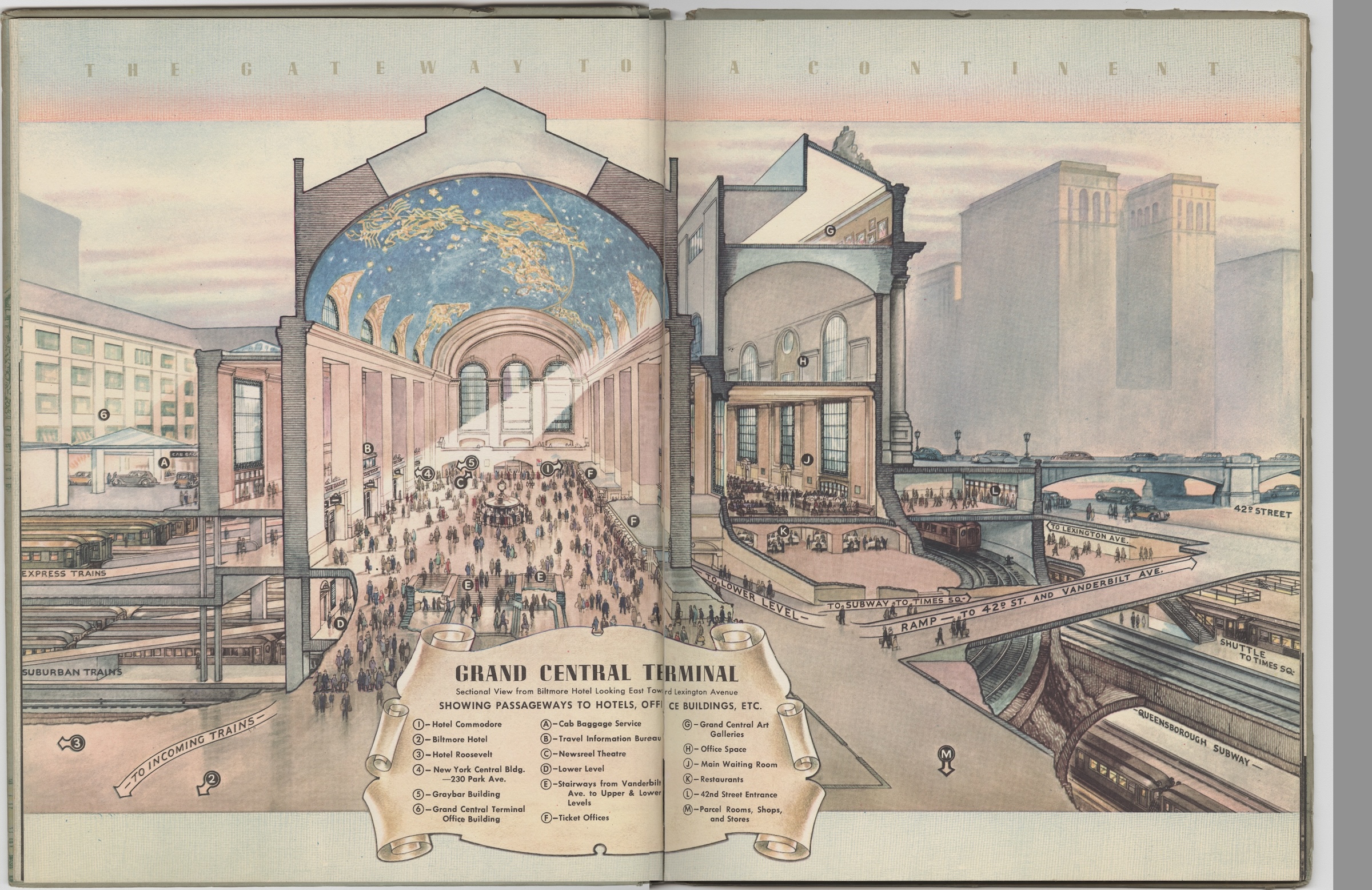 Section of Grand Central Terminal