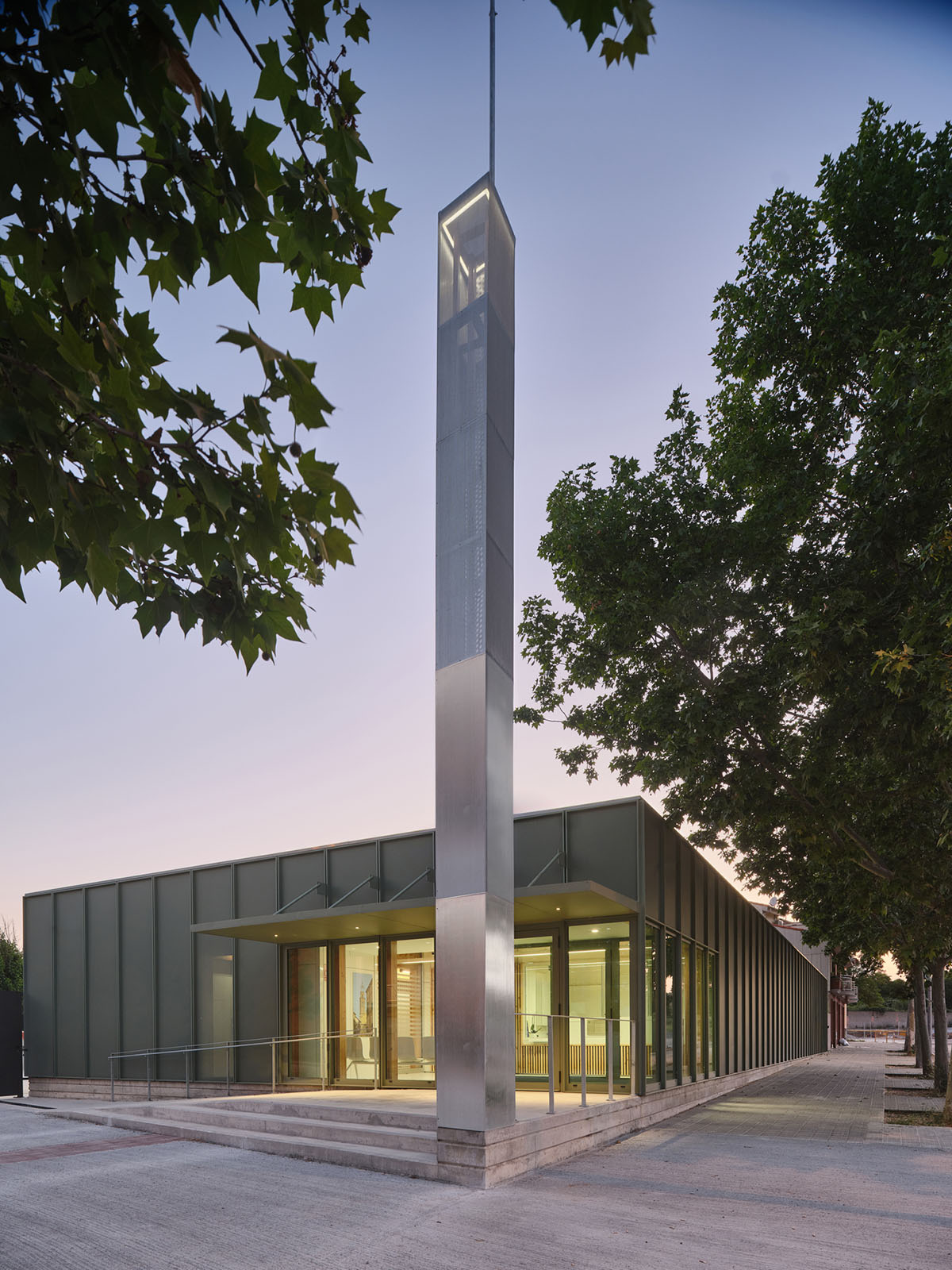 Municipal police station, Manlleu, Spain