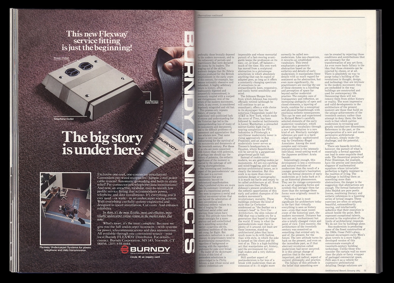 Architectural Record, January 1984