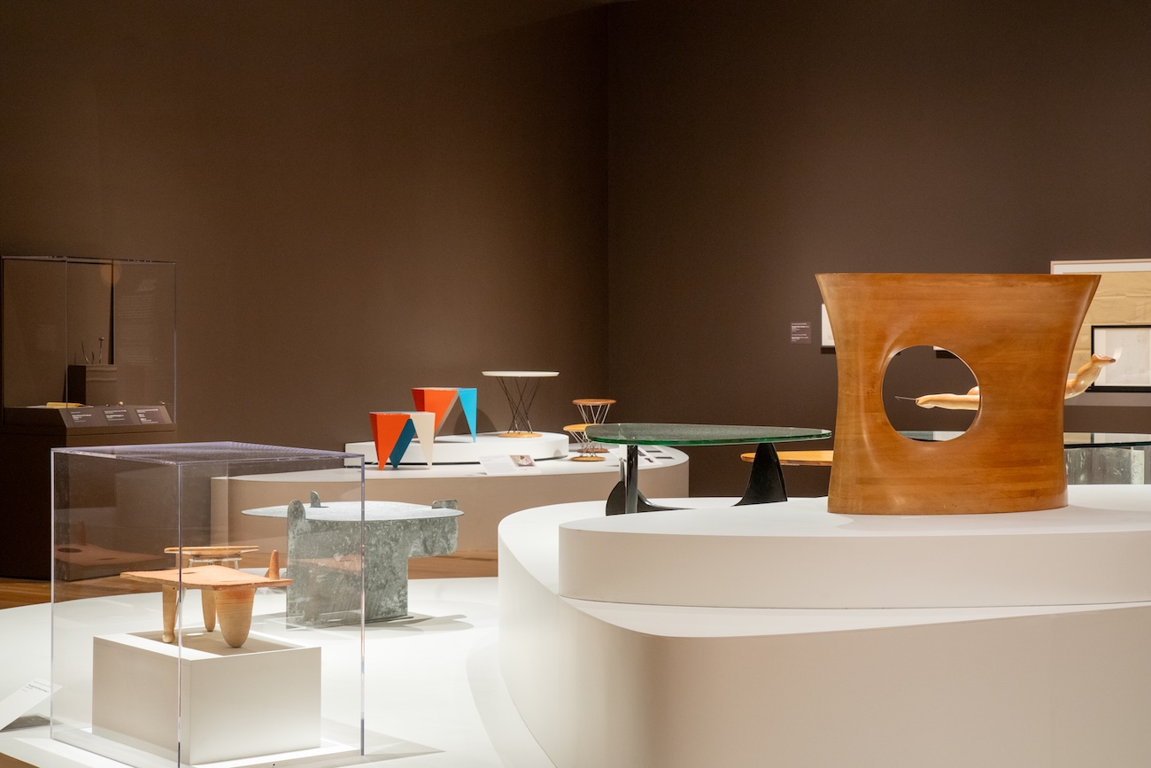 Isamu Noguchi installation view