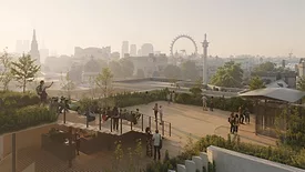 rendering National Gallery London, Project Domani