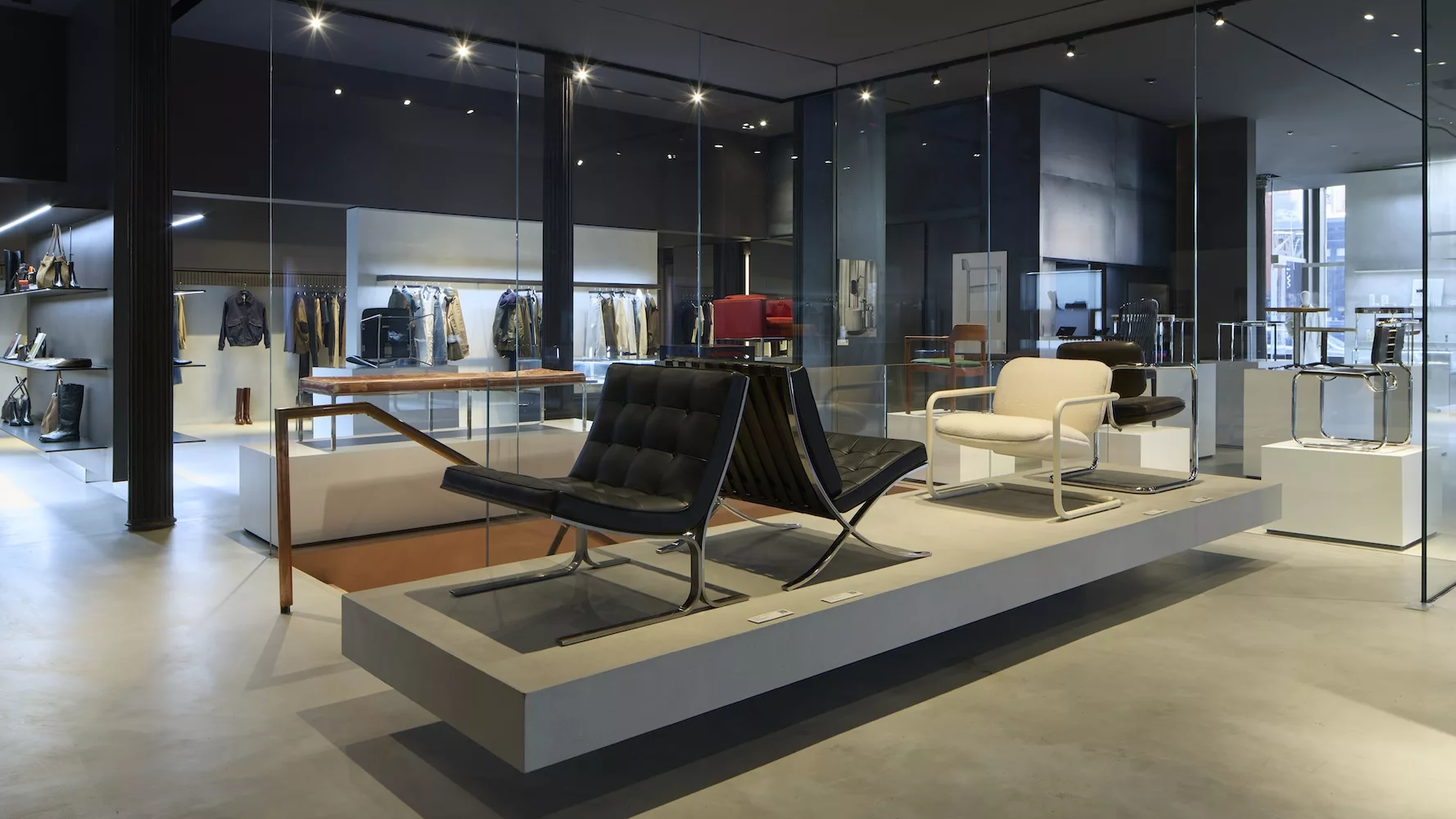 Installation view of Hidden Furniture Masterpieces