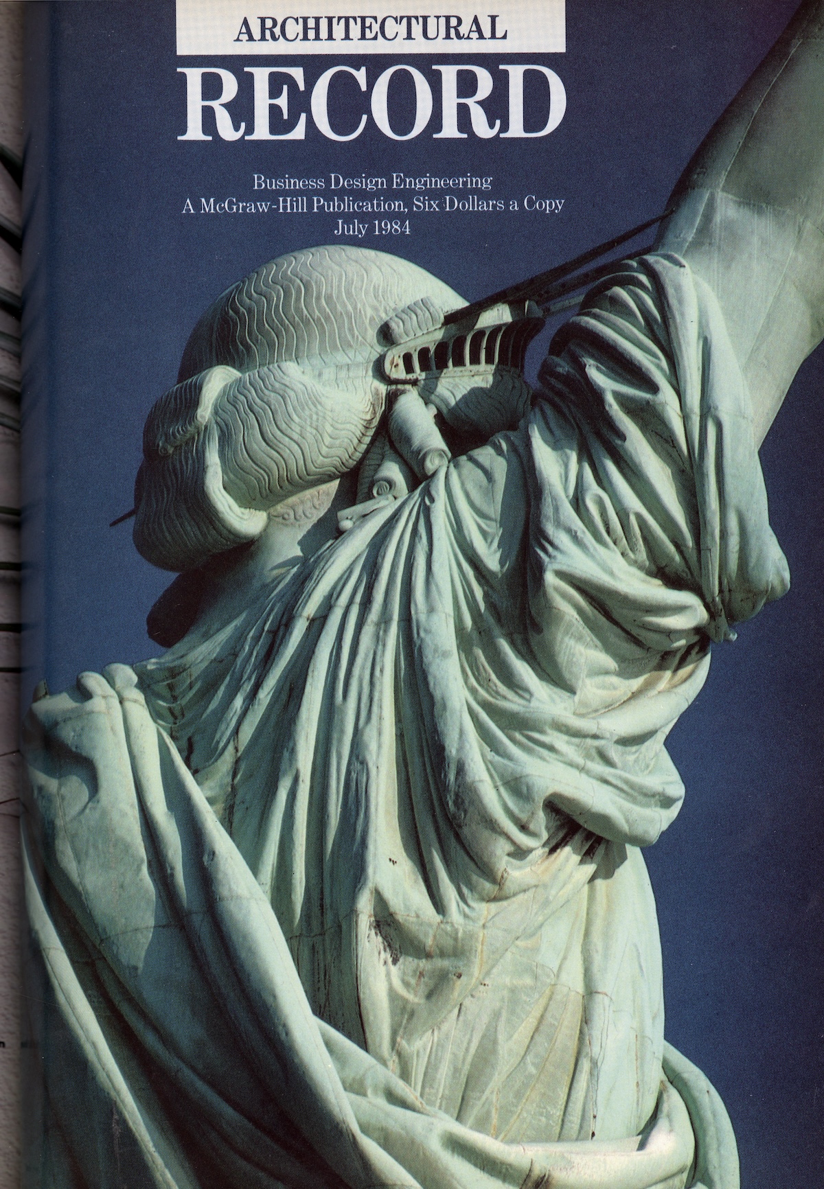 Restoring the Statue of Liberty, July 1984