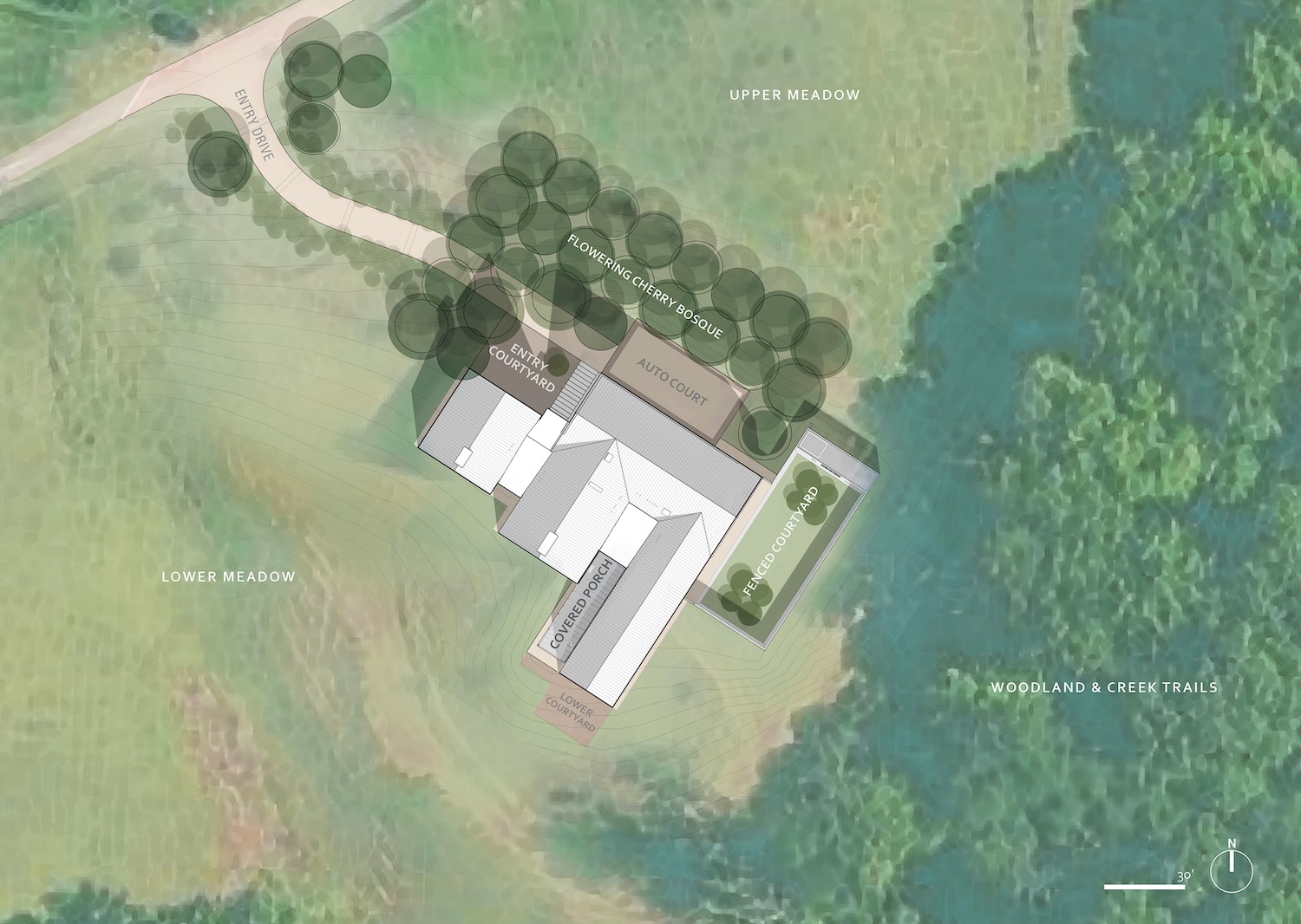 rivercrest residence drawing
