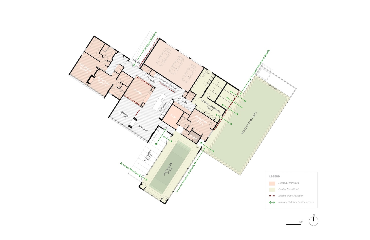 rivercrest residence drawing