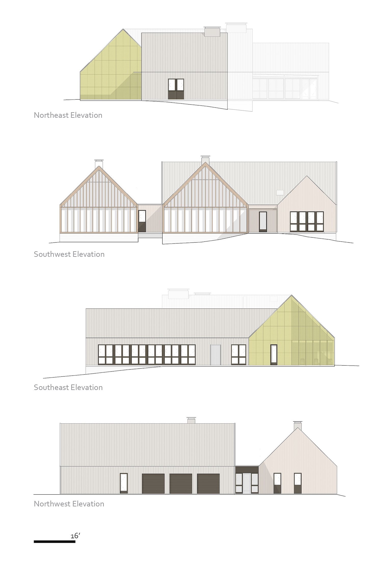 rivercrest residence drawing