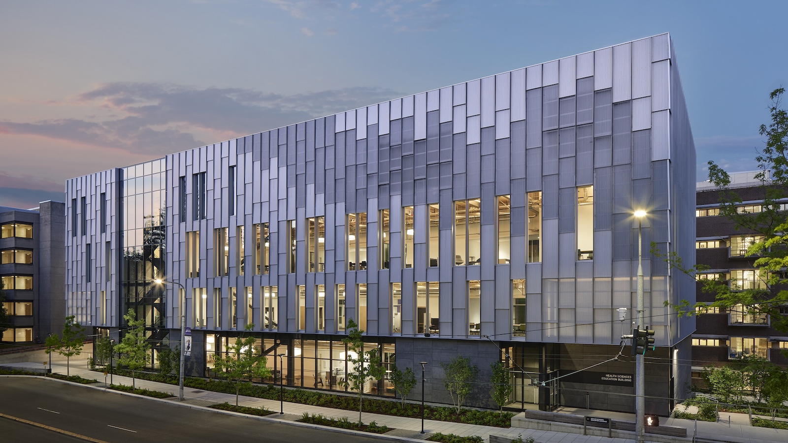 Health Sciences Education Building, University of Washington.