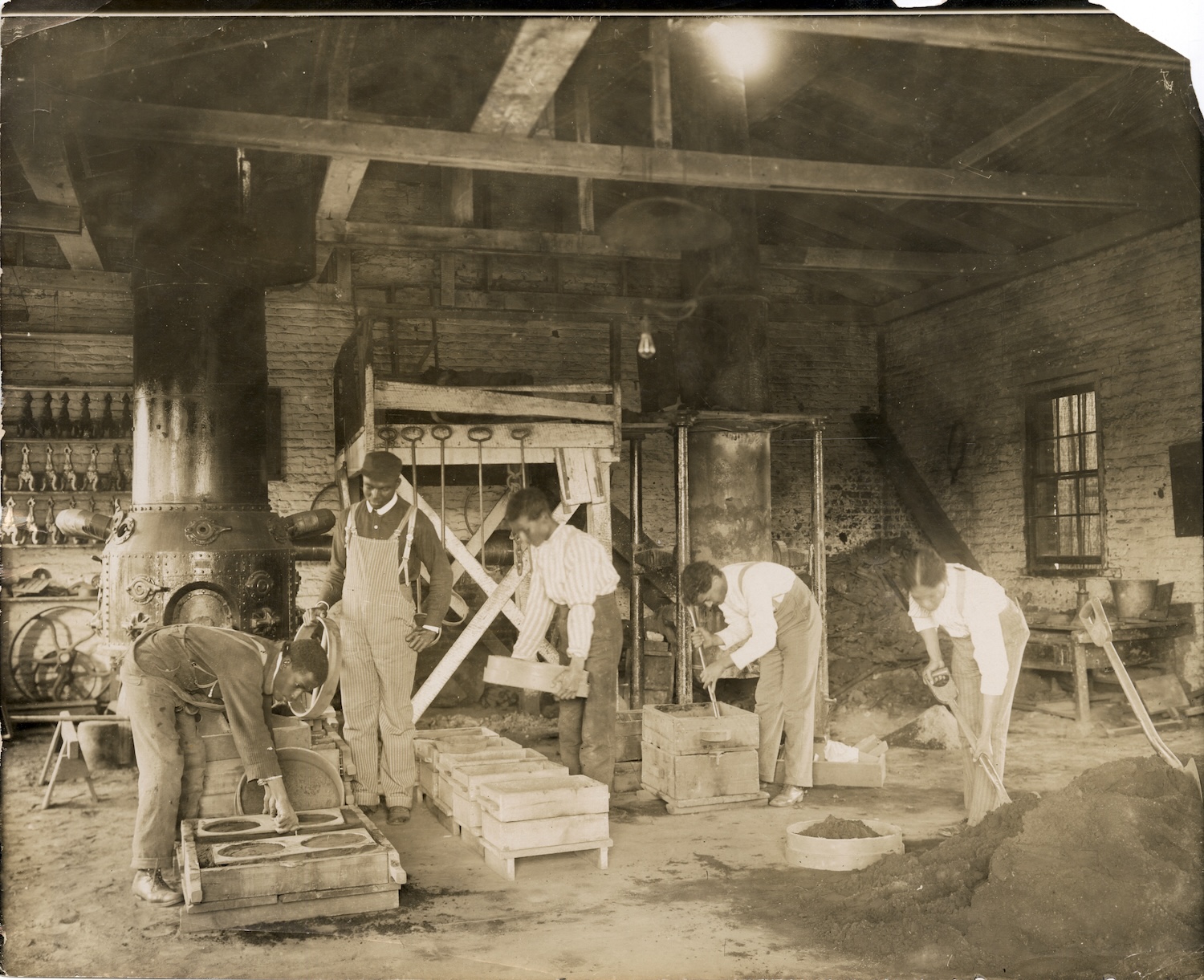 tuskegee brick making