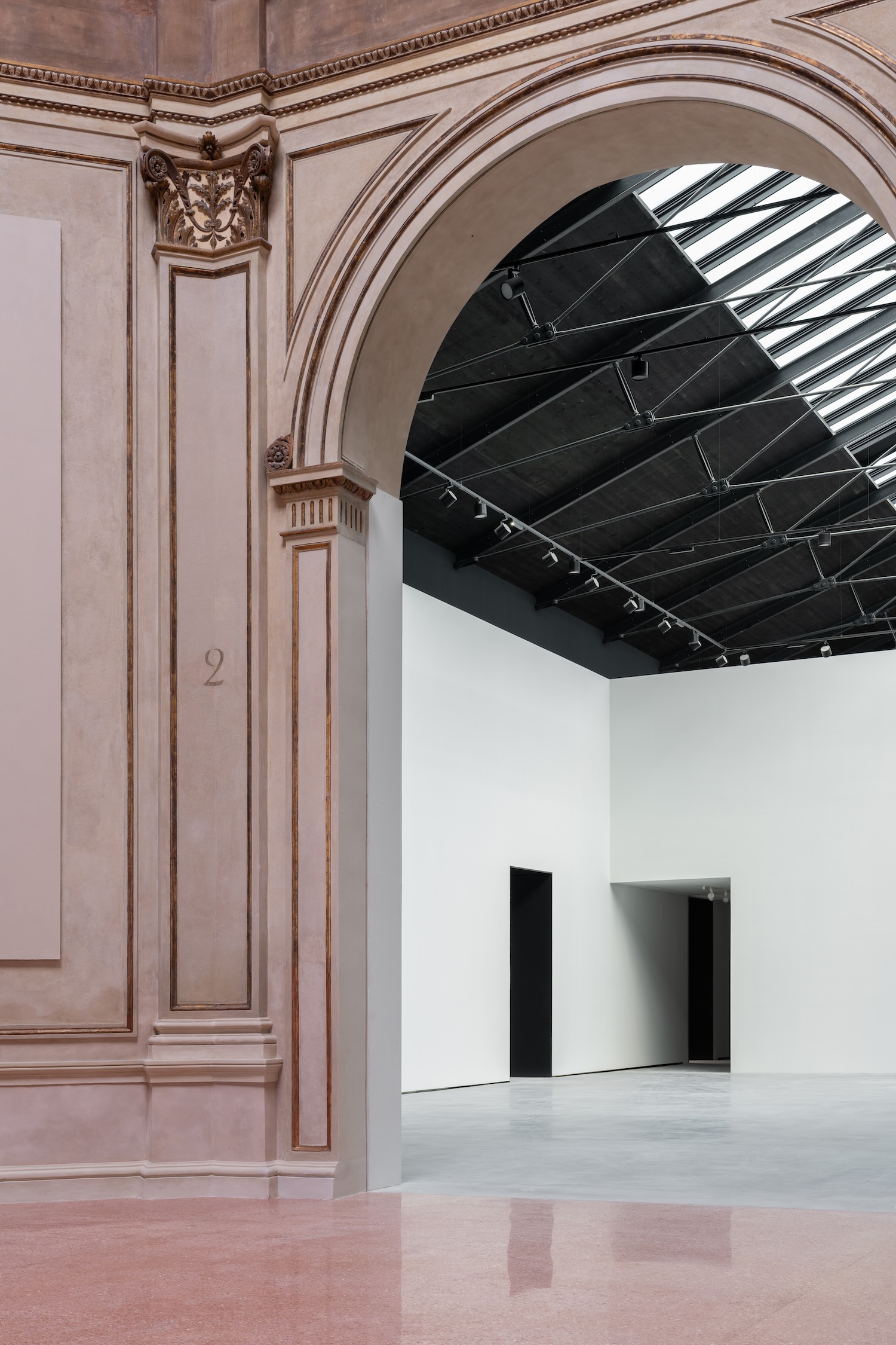 renovated central pavilion, venice benniale.