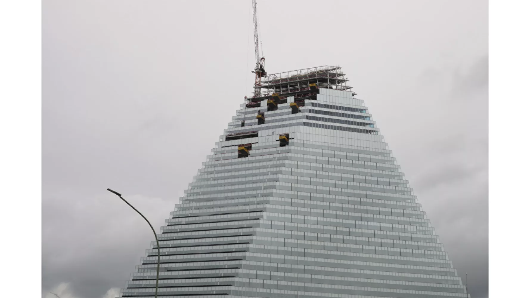 Tour Triangle construction, Paris