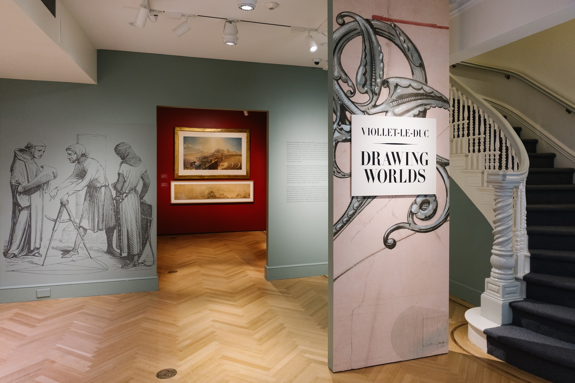 Viollet-le-Duc drawing worlds