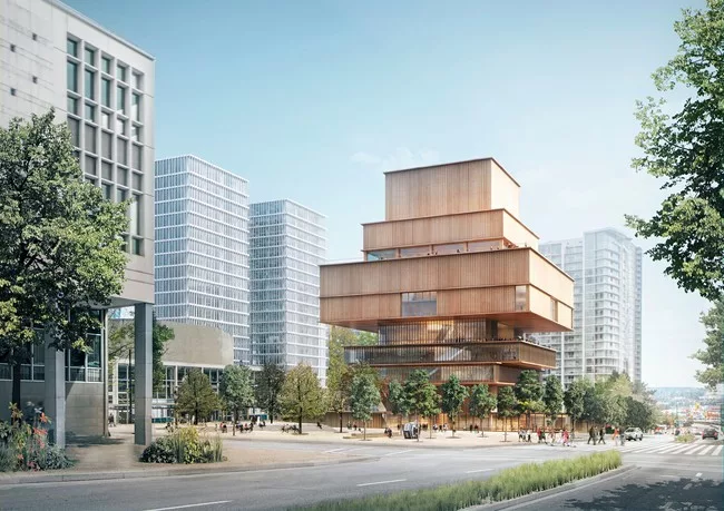 Renderings of Herzog & de Meurons First Canadian Project