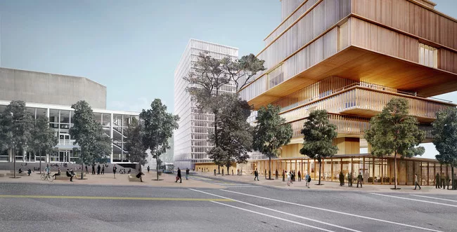 Renderings of Herzog & de Meurons First Canadian Project