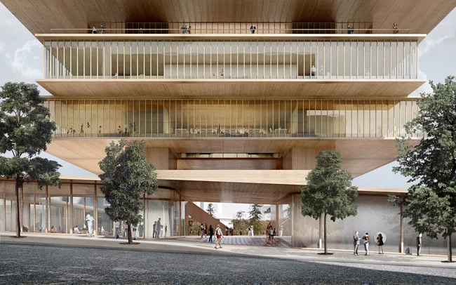 Renderings of Herzog & de Meurons First Canadian Project
