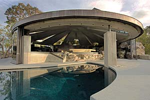 The Elrod Residence, built in 1968 in Palm Springs, California