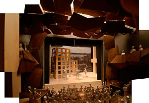 Gehry is designing a $60 million new home for the Signature Theatre Company. 