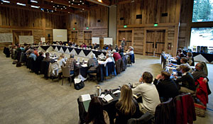 Dozens of educators and civic leaders gathered at the Sundance Resort this month for a green schools summit. 