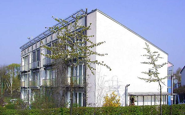 The Original Passivhaus, in Darmstadt, Germany. 