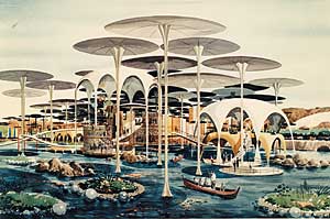 Williams and Smith’s design for floating gardens.