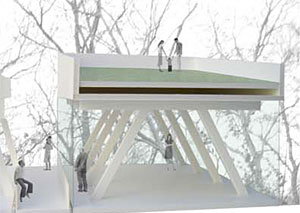 Bang Dang, of Dallas-based Cunningham Architects, won first place in the La Reunion TX competition