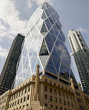 The Hearst Tower in New York by Foster and Partners