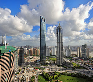 The Shanghai World Financial Center, by KPF, was completed last year. 