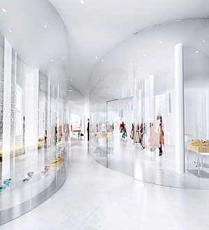 On Tuesday, April 7, the first Derek Lam boutique, designed by SANAA, will open its doors. 