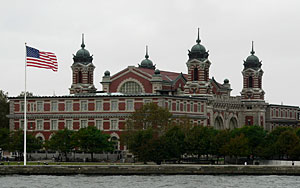 The Ellis Island site will receive $8.8 million to stabilize the baggage and dormitory building.