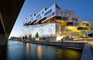 The 2008 winner in the housing category was Mountain Dwellings, in Denmark, by BIG (Bjarke Ingels Group). 