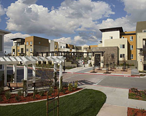 Irvington Terrace, by MVE & Partners, is a 100-unit, low-income complex in Fremont, California.