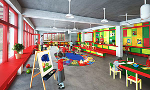 the Manjushree Orphanage Academic Center, to be built in a small town in the Himalayas.